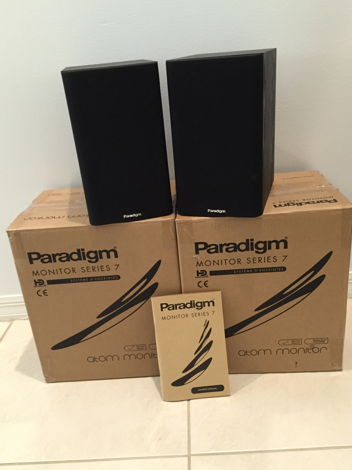Paradigm Atom Monitor Series 7 - Black Ash