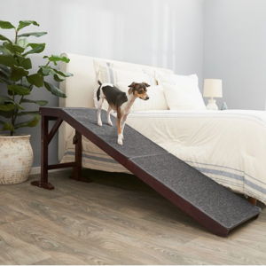 Deluxe Wooden Dog Ramp, Brown - Chewy.com
