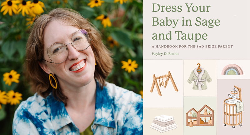 Hayley DeRoche: Dress Your Baby In Sage and Taupe