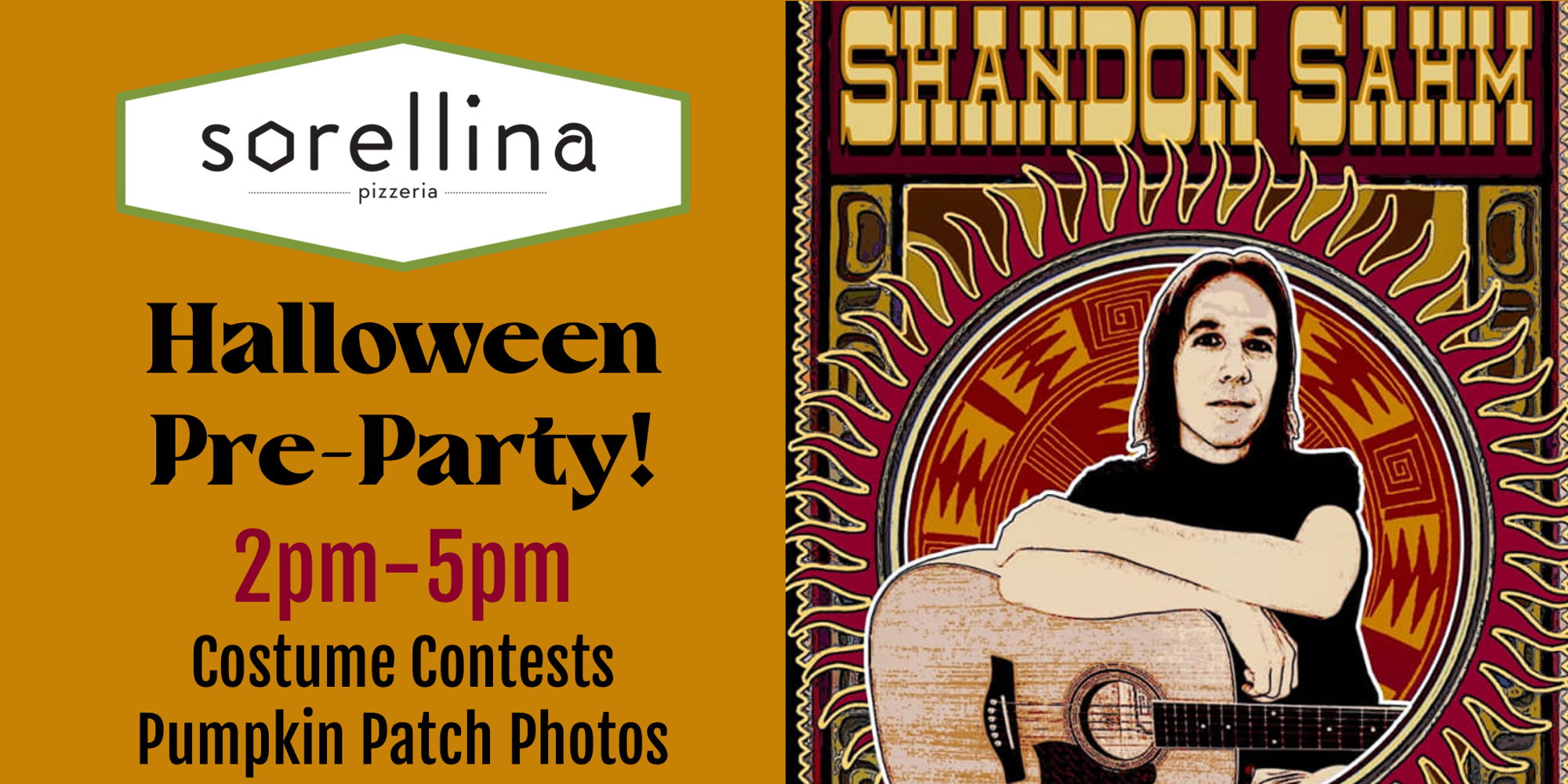 Halloween Pre-Party with Shandon Sahm promotional image