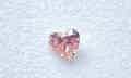 Vivid pink heart shape diamond - lab grown- Pobjoy Diamonds