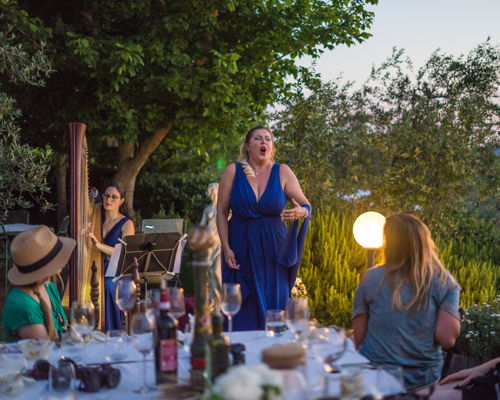 Cooking classes Florence: Cooking, Dinner & Live Opera in the countryside
