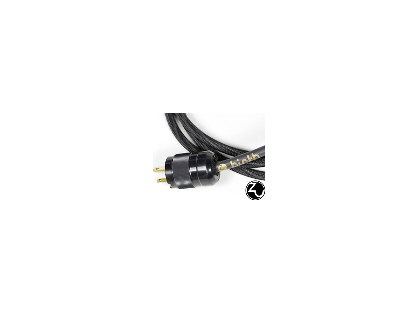 ZU AUDIO BIRTH POWER CORD 6.6 FT WATTGATE CONNECTORS ON BOTH ENDS