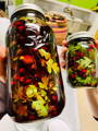 hawthorn hibiscus cinnamon tincture jar