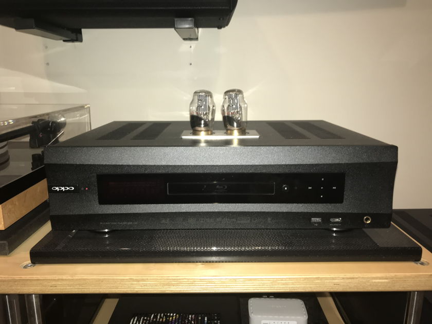ModWright Oppo BDP-105 Blue-Ray/CD Player Tube Upgrade; Bybee Music Rail Upgrade