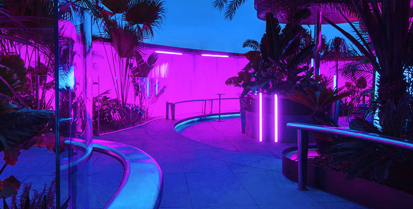 uv flood light halloween decoration