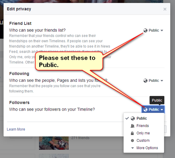 Enable Facebook Followers Count On Your Timeline 5