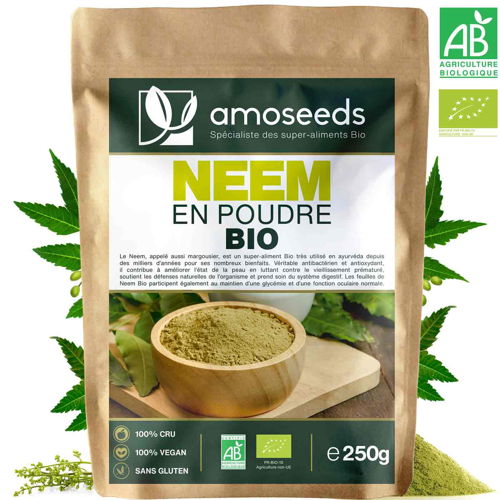 Poudre de neem bio