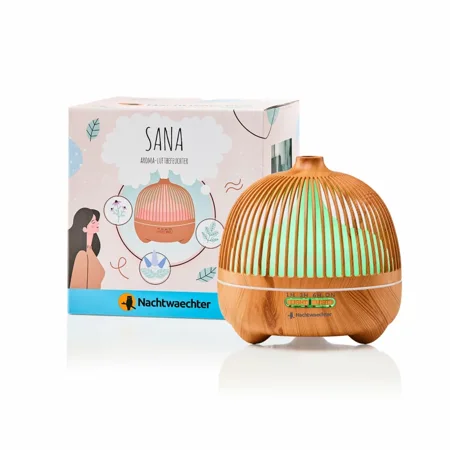Sana - Diffuseur d'arômes avec changement de lumière - Bois clair