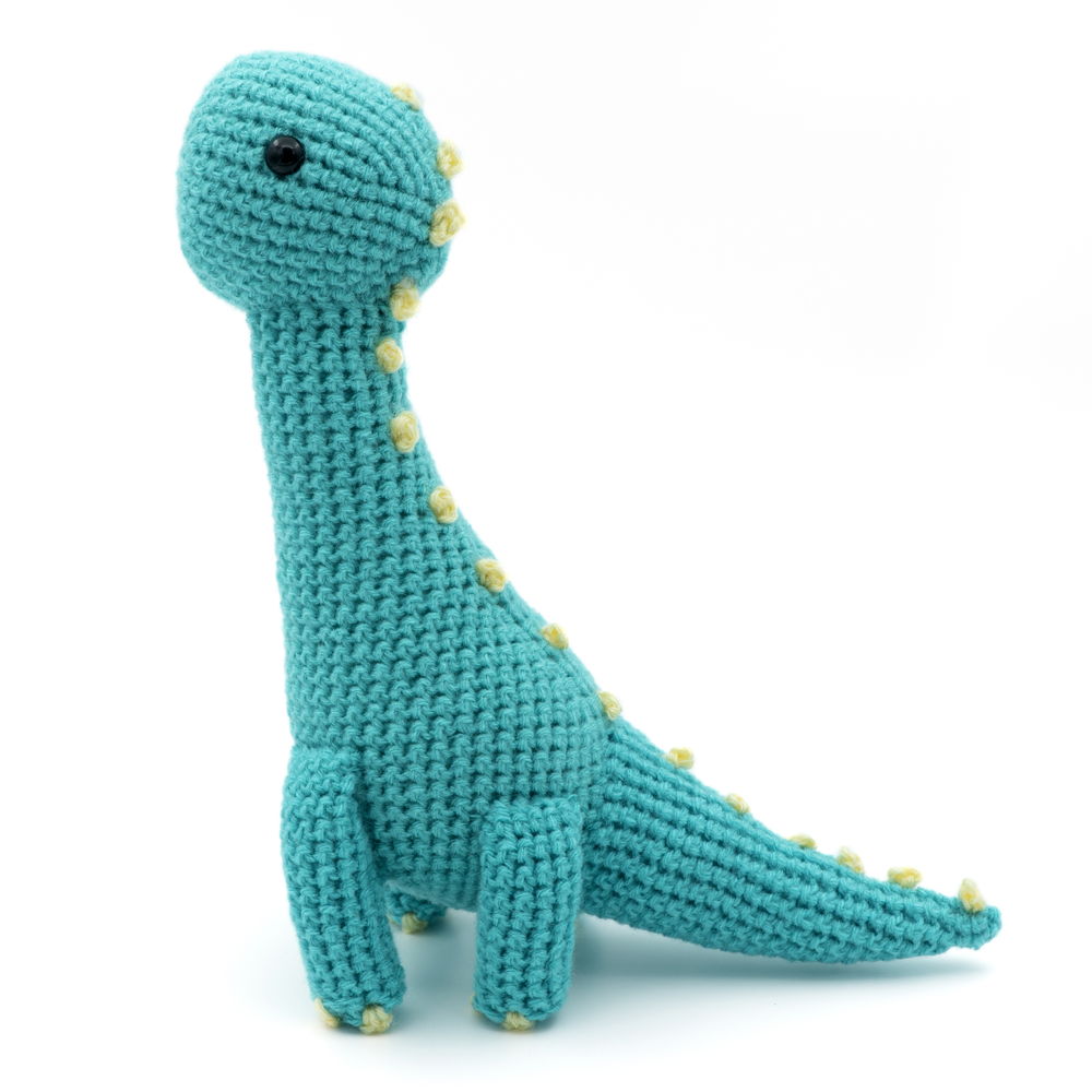 Dinossauro Braquiossauro Amigurumi