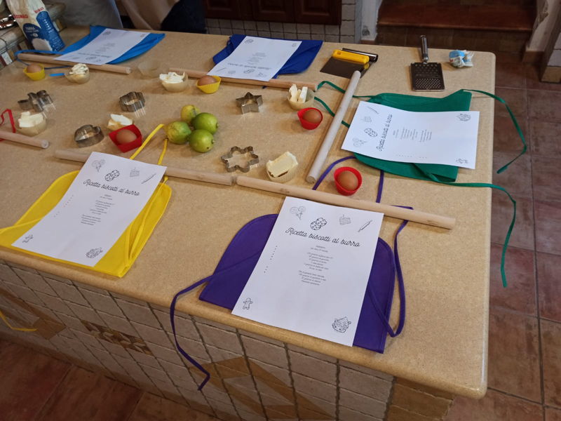 Cooking classes Ispica: Cooking class: little cooks among the school desks