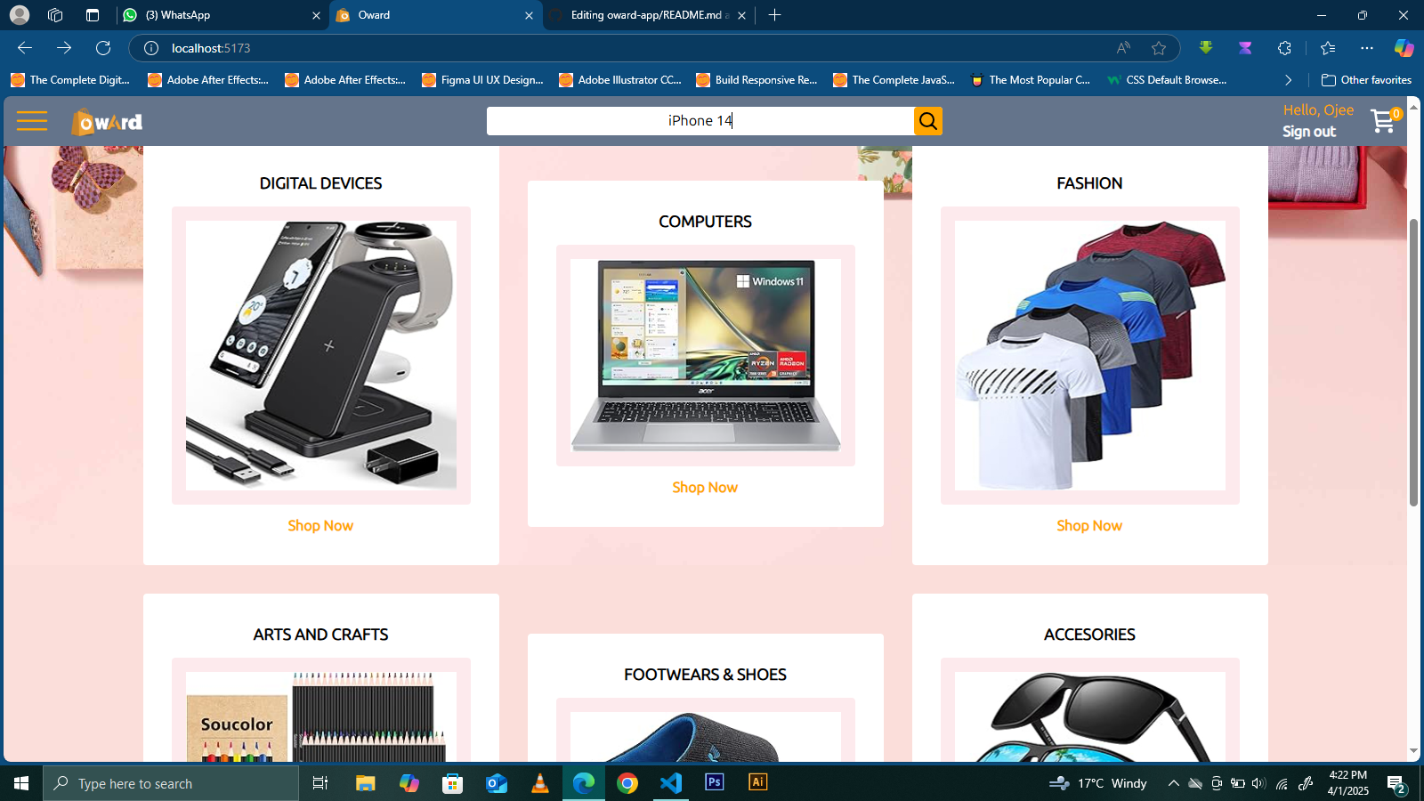 Security of online transactions developers developer - Ojee A.'s portfolio image