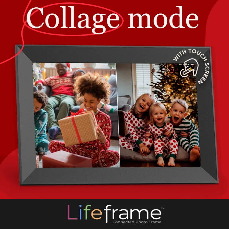 Digital Photo Frame. Frameo digital photo frame. Smart photo frame, send photos from your phone.