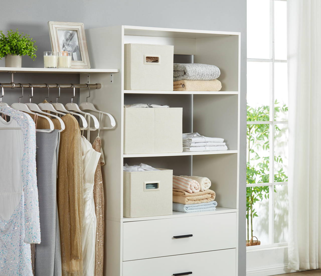 Storage Basket for Shelves