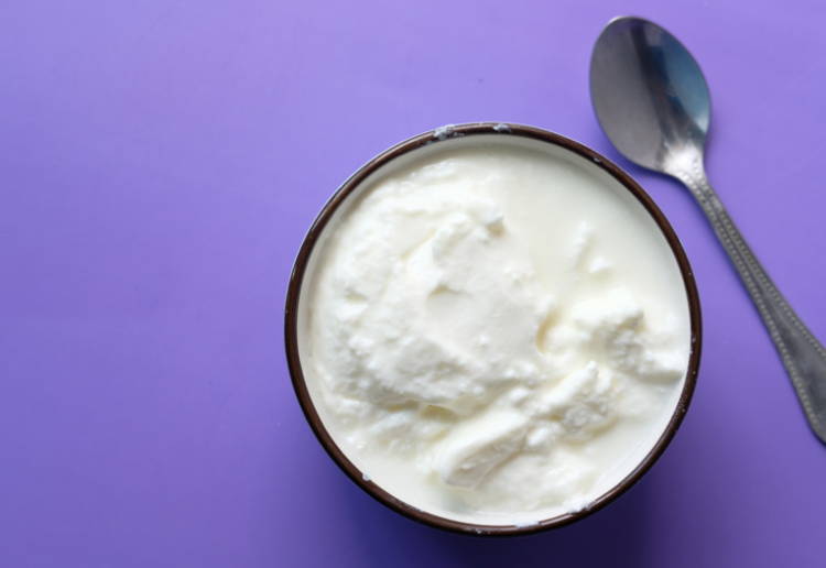 ヨーグルト凍らせる