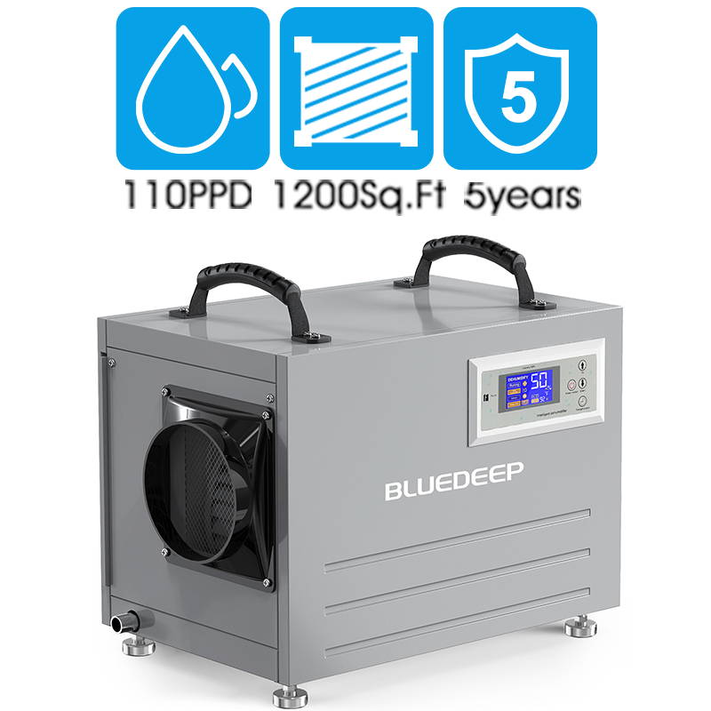 5 year warranty - Blvedeep commercial dehumidifier DK120