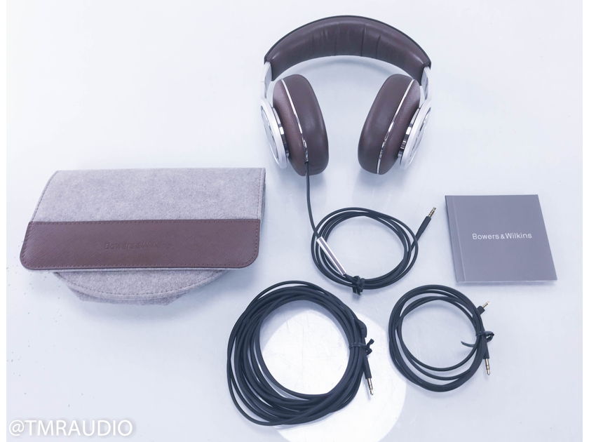 B&W P9 Signature Headphones; Brown Leather; Bowers & Wilkins (11754)
