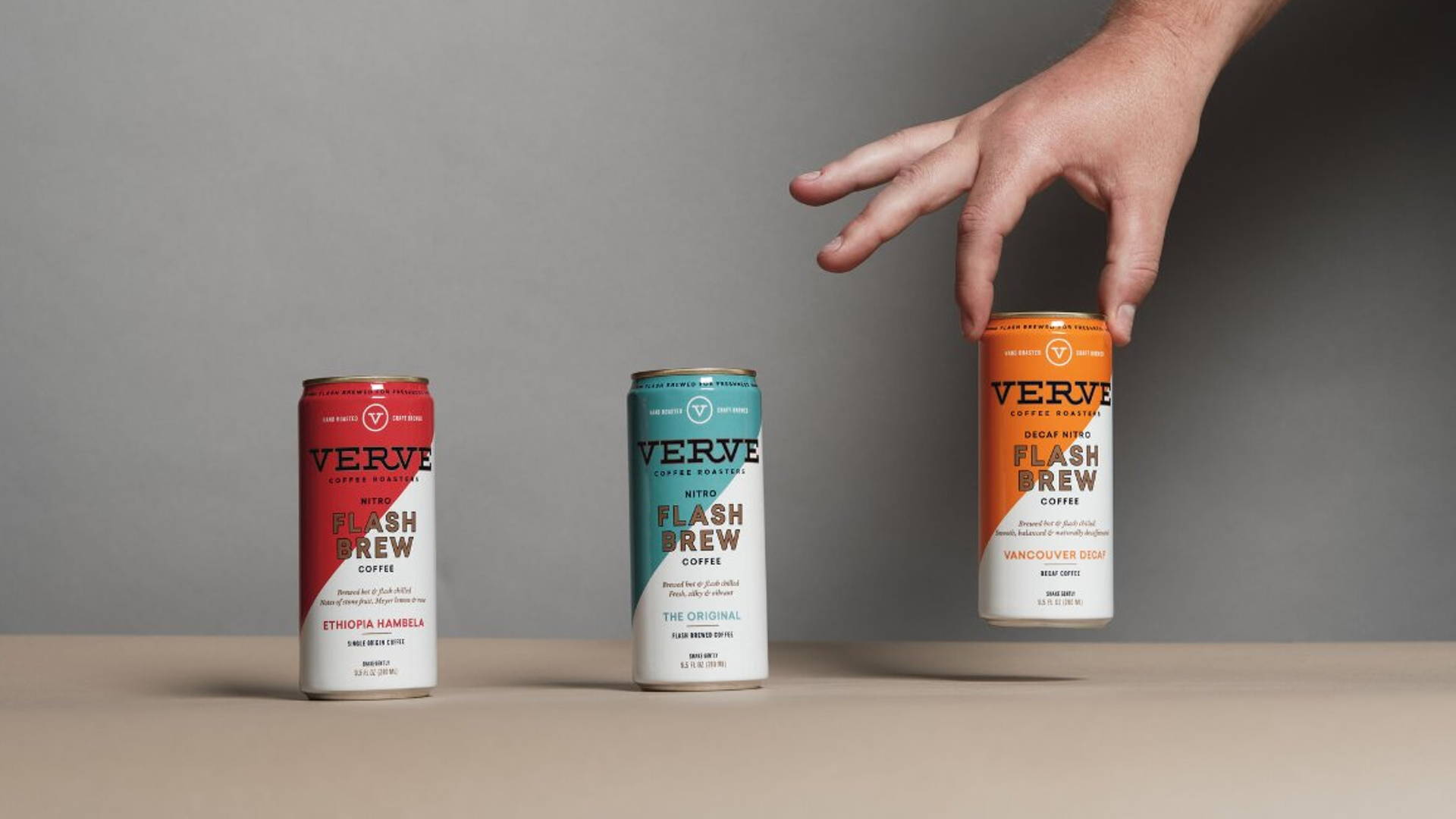 Featured image for Verve's New Flash Brew Coffee Creates and Instantly Recognizable System