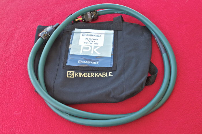Kimber Kable PowerKord10 GOLD Power Cable 7FT
