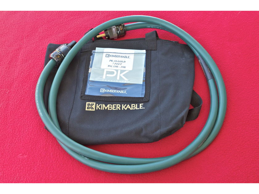 Kimber Kable PowerKord10 GOLD Power Cable 7FT