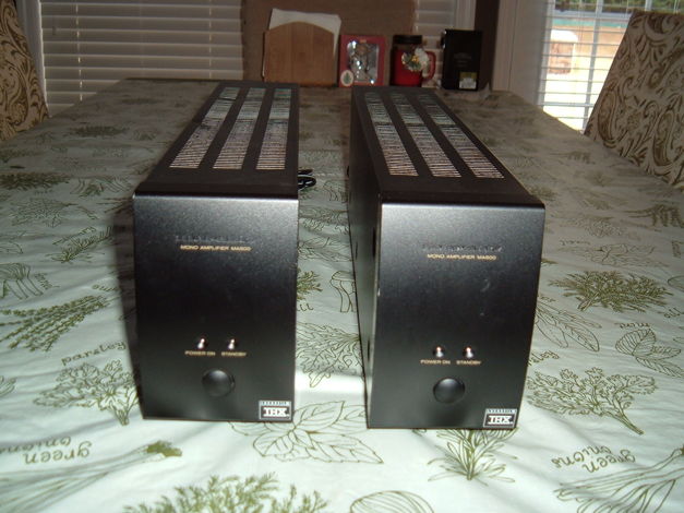 Marantz  MA-500 Pair Of Monoblock Amplifiers; 125w x1