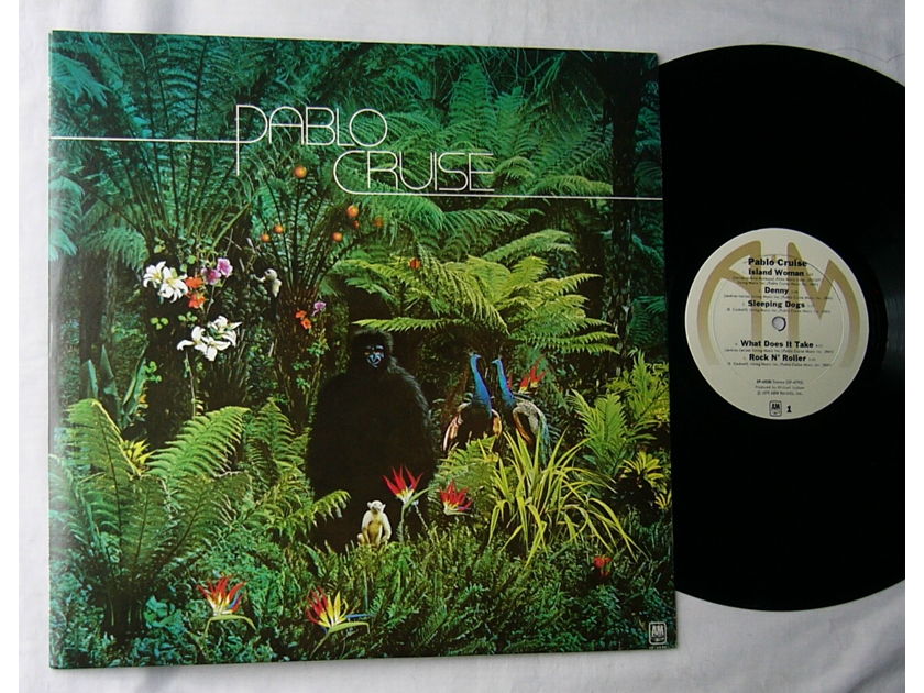 PABLO CRUISE LP--PABLO CRUISE-- - orig 1975 debut album on A&M label-MICHAEL JACKSON producer
