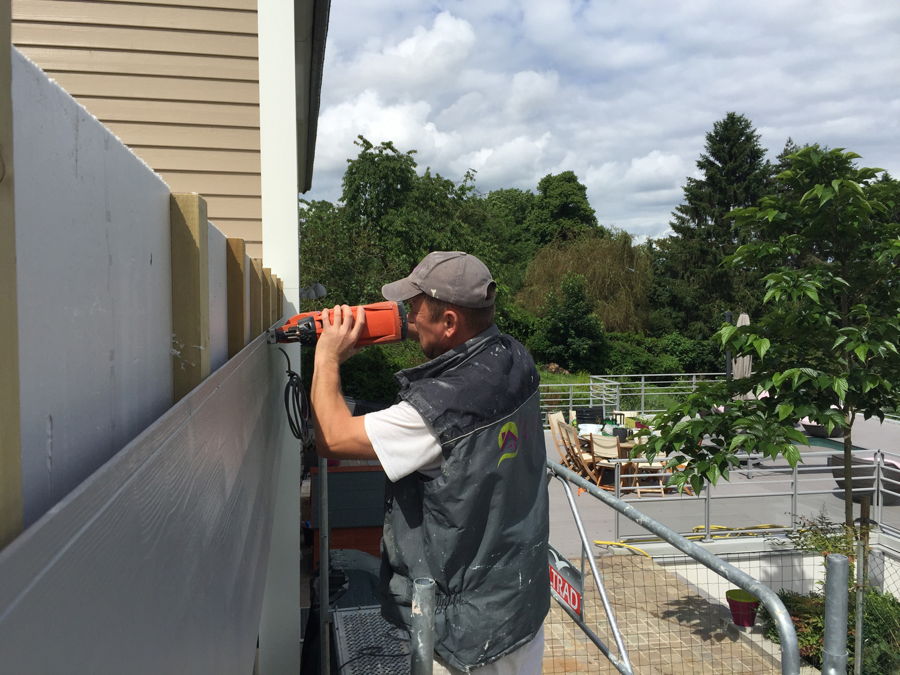 Équipe FCA sur chantier