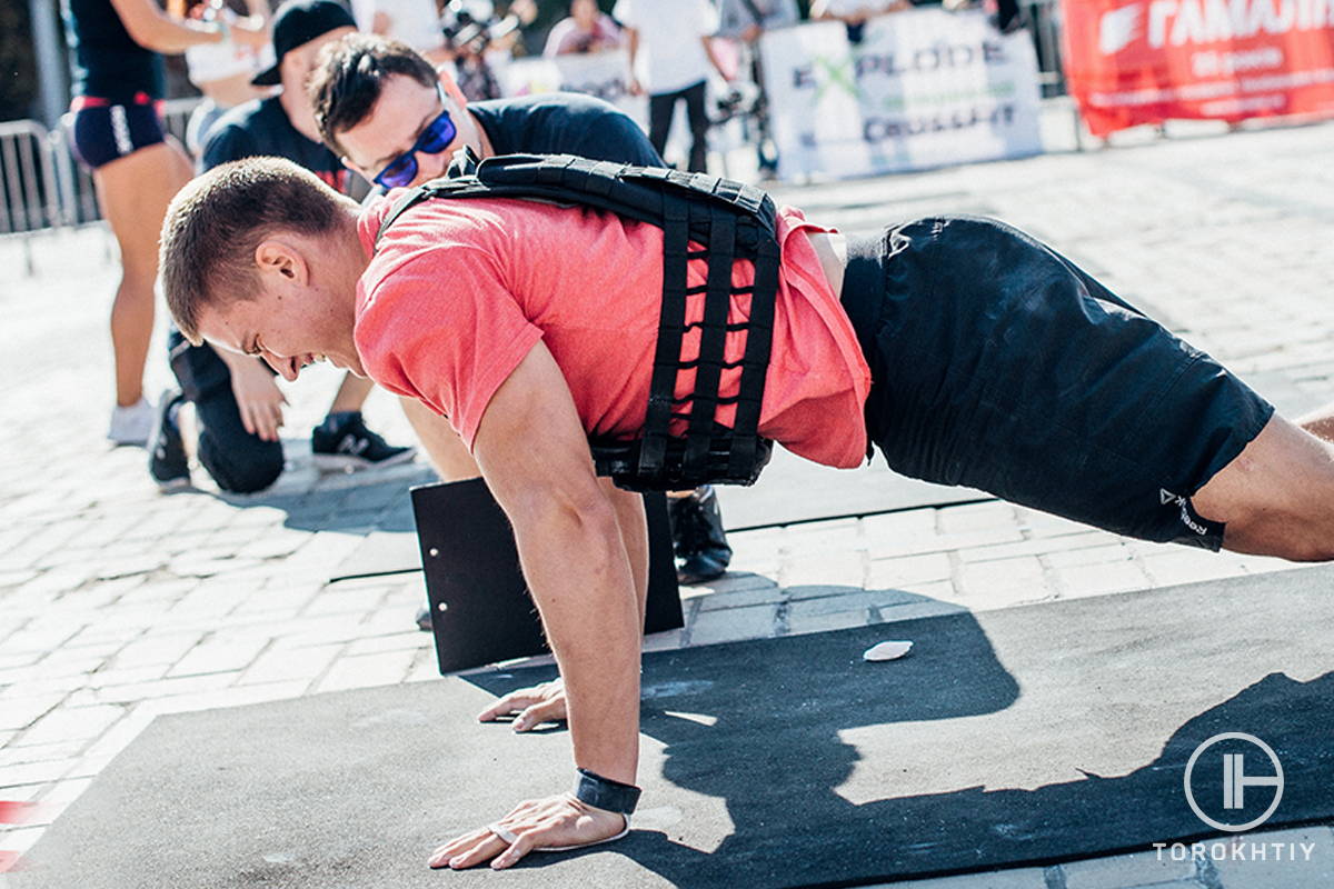 WBCM Push-Ups With Weighted Vest