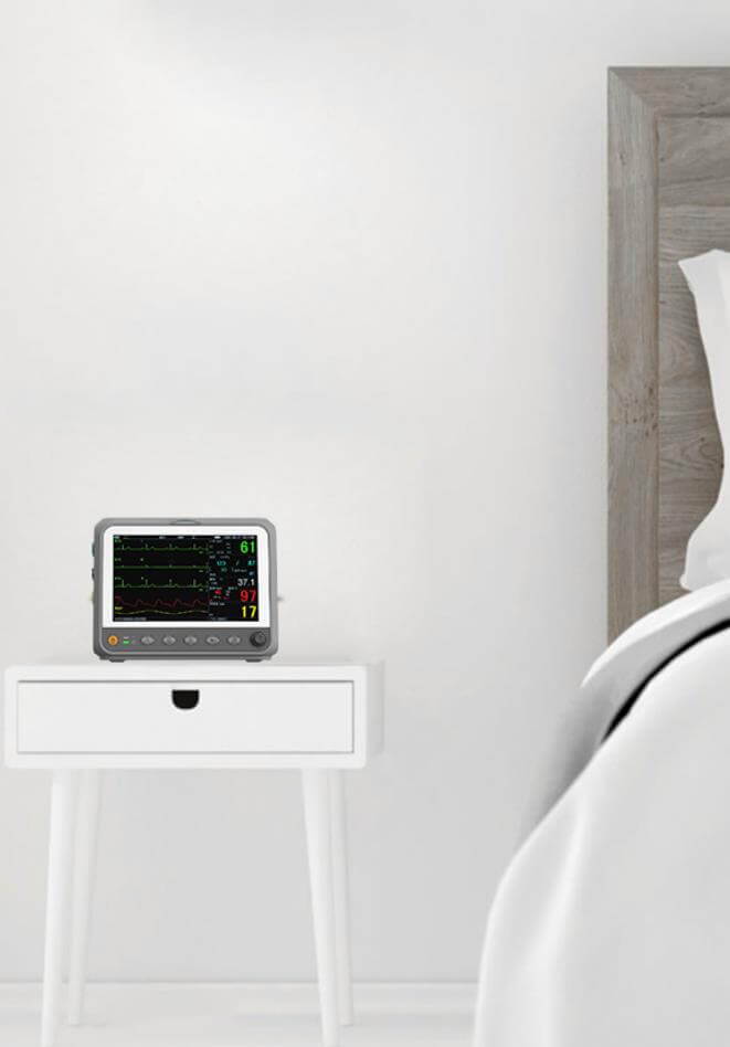 Patient monitor for home use