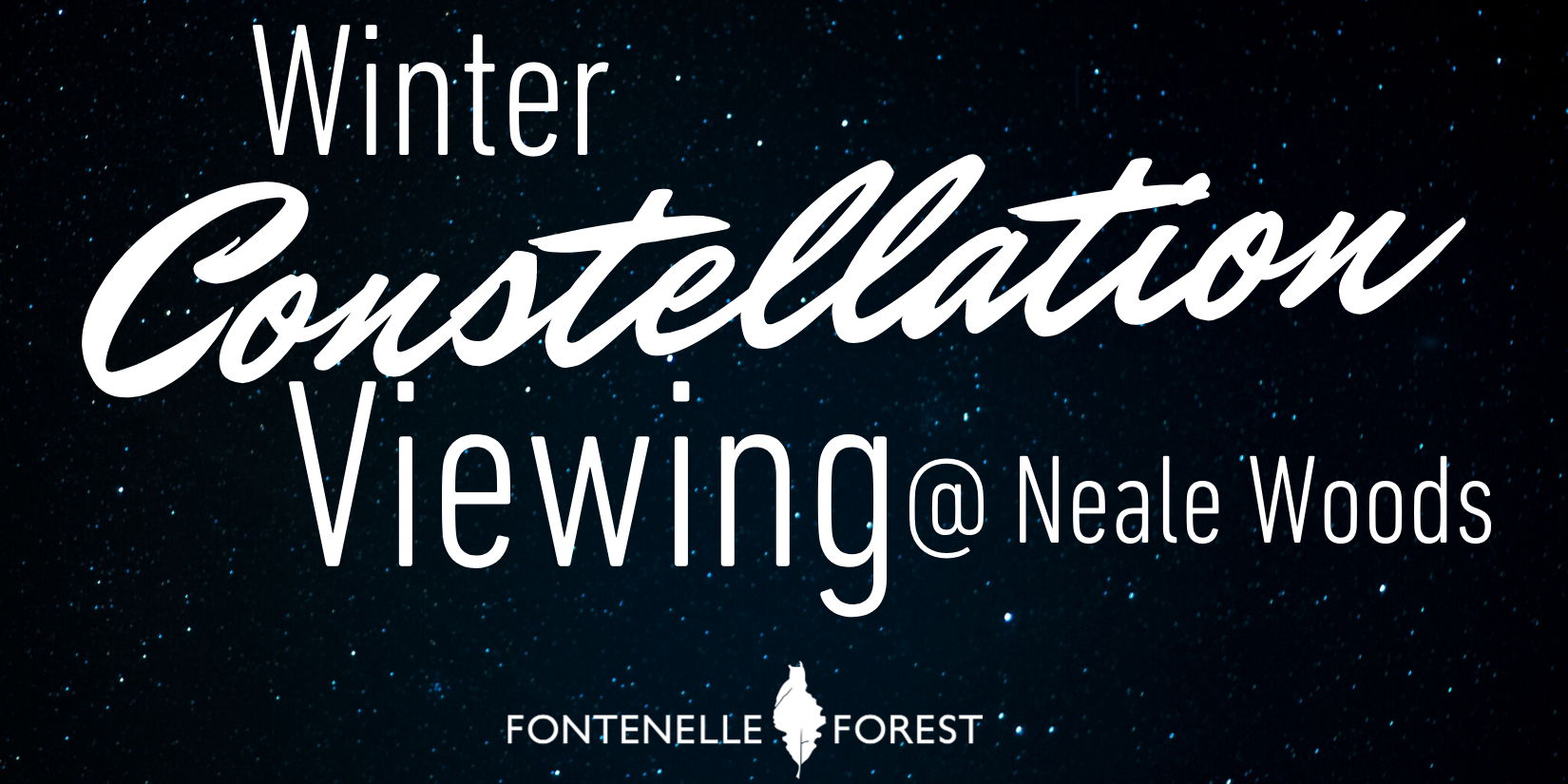 Winter Constellation Viewing at Neale Woods promotional image