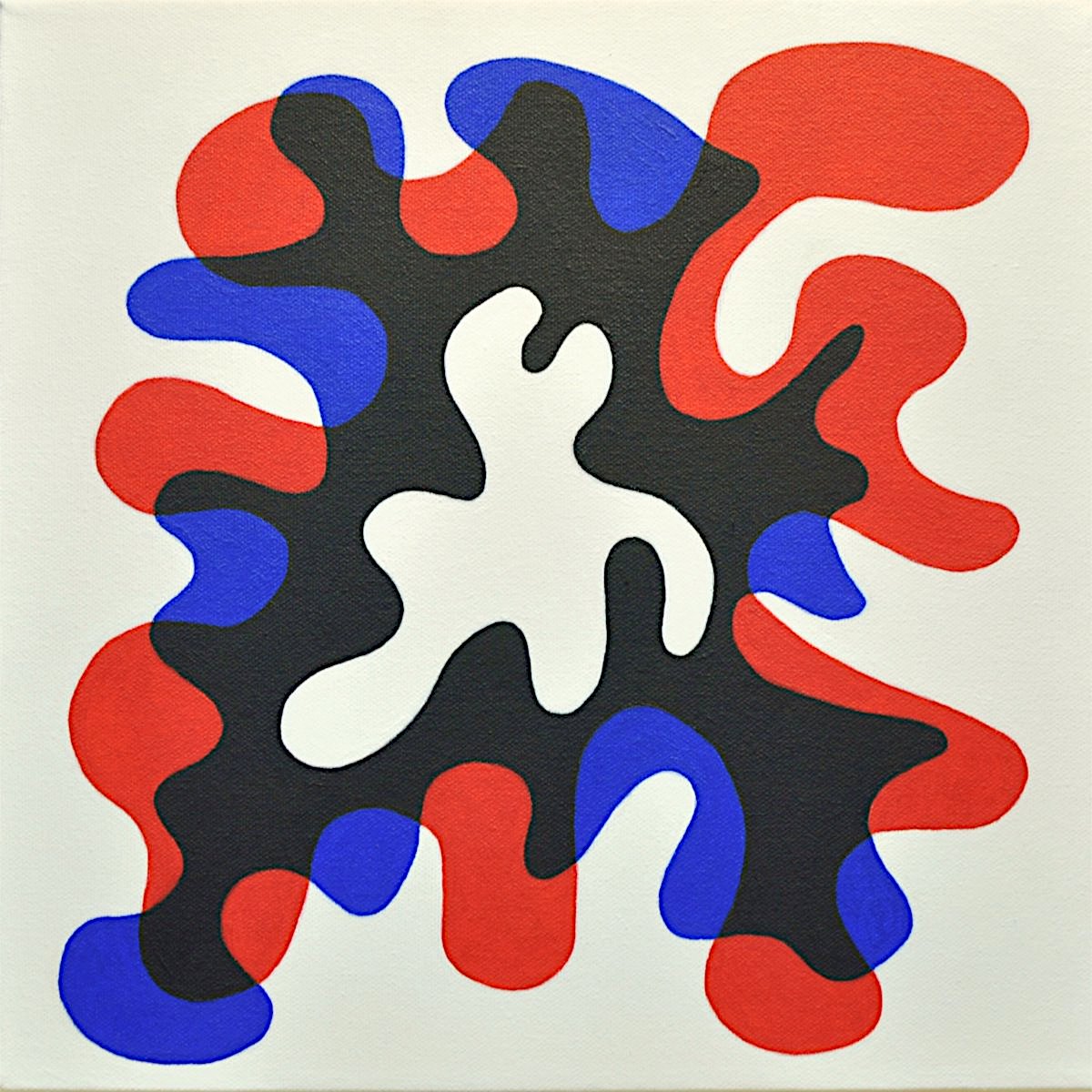 Eterno dilemma - abstract painting by Kalwalt