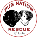 Pug Nation Rescue of Los Angeles Logo