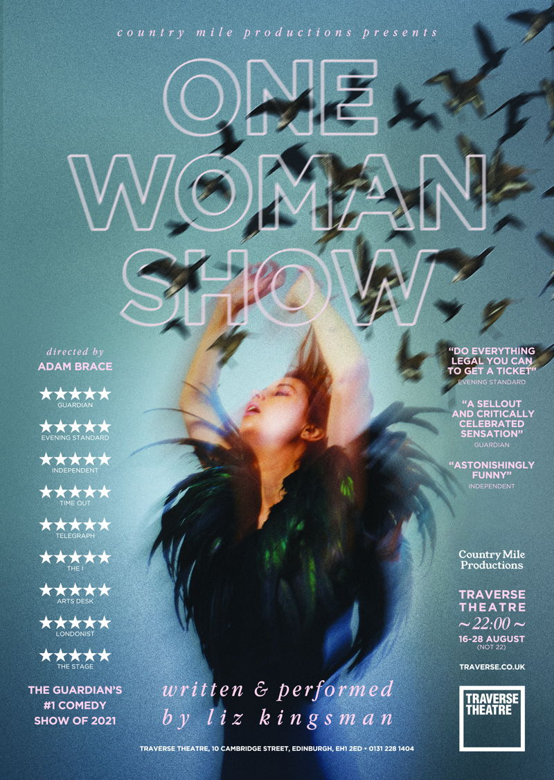 The poster for Liz Kingsman: One-Woman Show