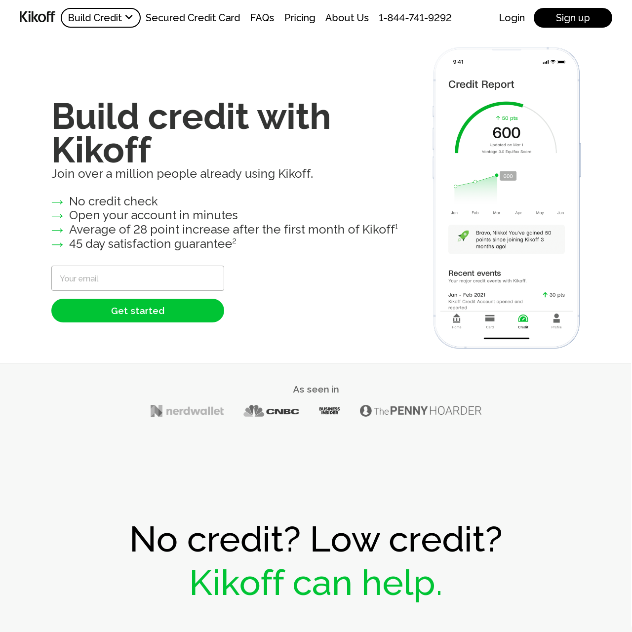 Kikoff Credit Account logo