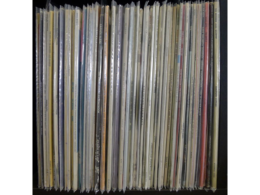 Jazz LPs from 60's 70's Deep Groove, Original Issues, Heavy Vinyl 60 LP Record