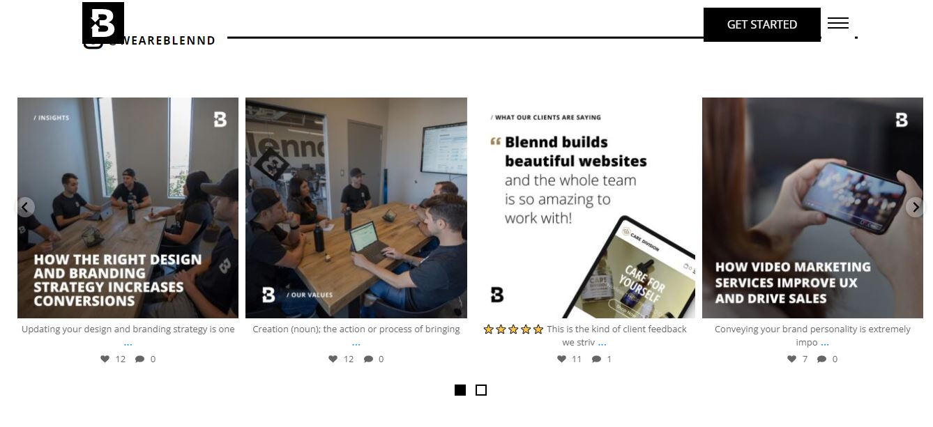 Blennd product / service
