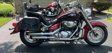 2007 SUZUKI BOULEVARD C50 motorcycle for rent near Fishers, IN