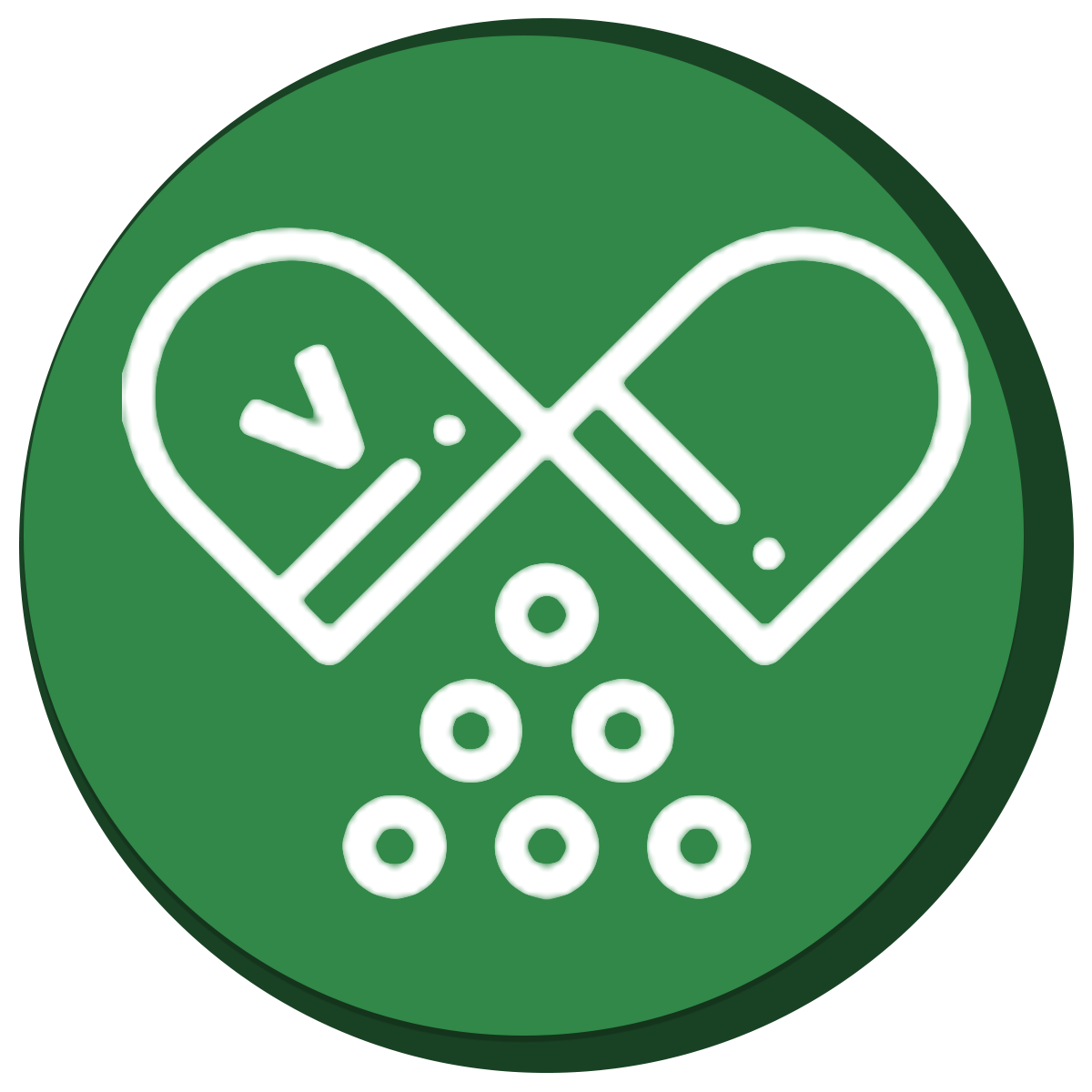 Bowl of Green powder made of spirulina found in the best Multivitamins for men