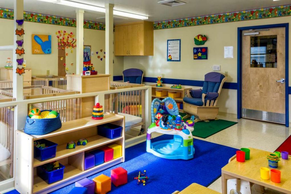 Interior of a day care center