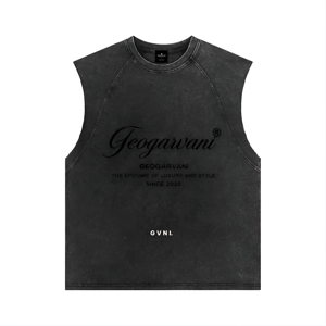 Cold hearts, Snow Washed Tank by GVNI.