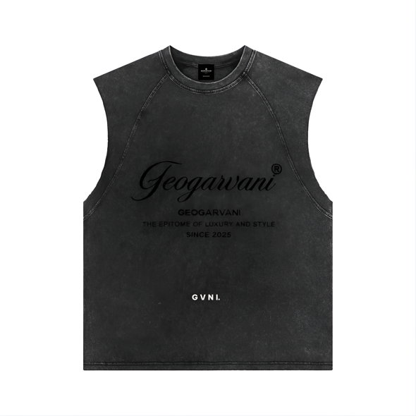 Cold hearts, Snow Washed Tank by GVNI.