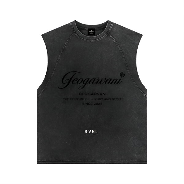 Cold hearts, Snow Washed Tank by GVNI.