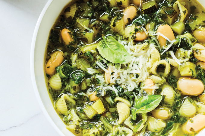 Green Minestrone Soup