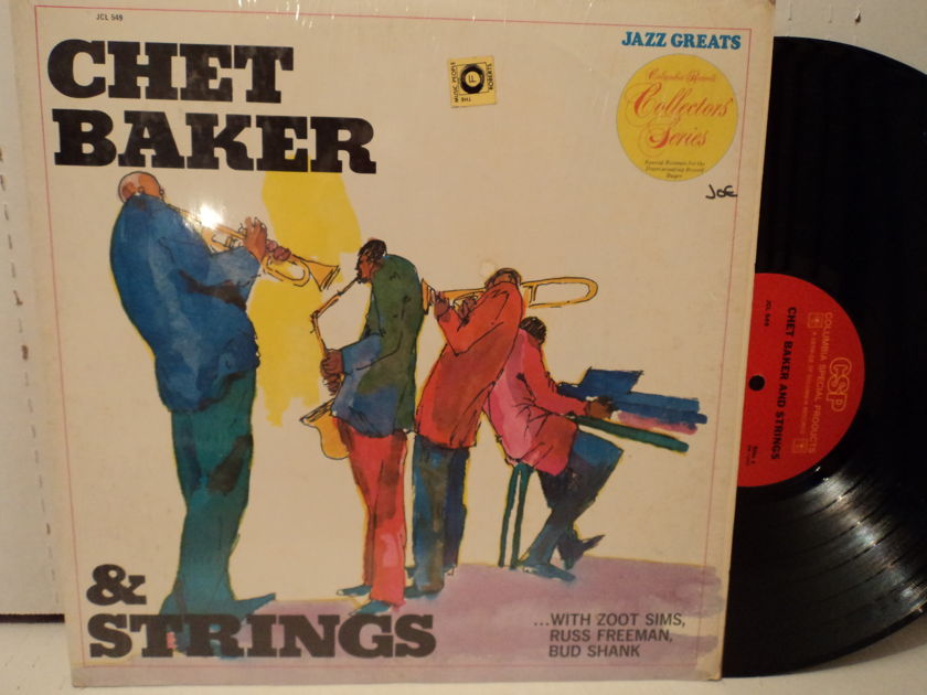 Chet Baker  - Chet Baker and Strings  1974 Shrink VG+