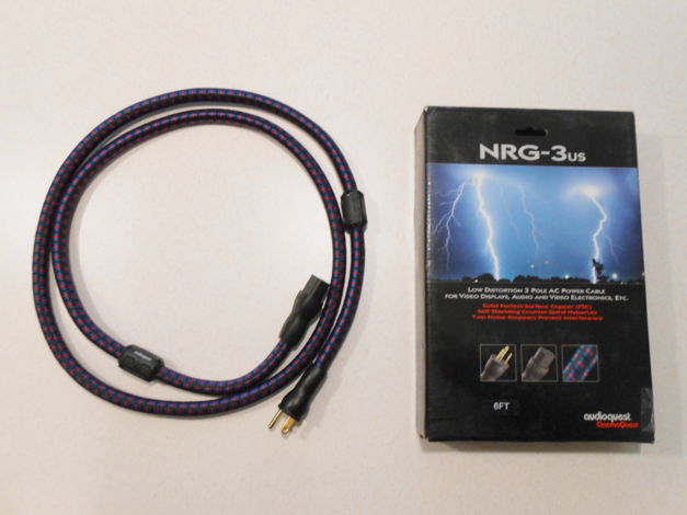 AudioQuest NRG-3 Power Cable 6 Feet