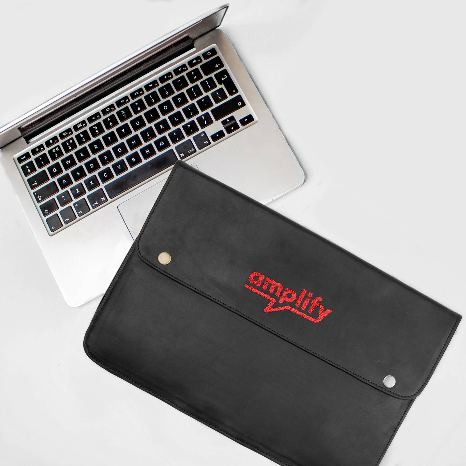 Custom Branded Leather Laptop Case