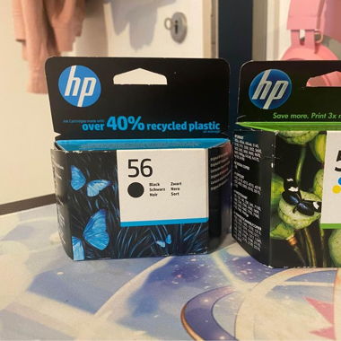 Black + color printer cartridges