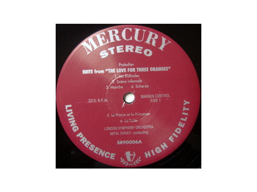 ★Audiophile 180g★ Mercury-Classic Records / DORATI, - Prokofiev Love for Three Oranges, TAS SUPER DISC, MINT(OOP)!