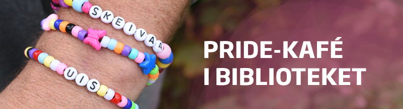 Pride-kafé i biblioteket