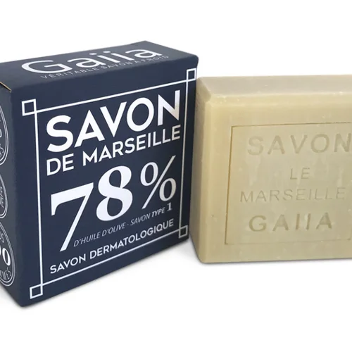 Savon De Marseille Bio - Pur Olive - 250 g